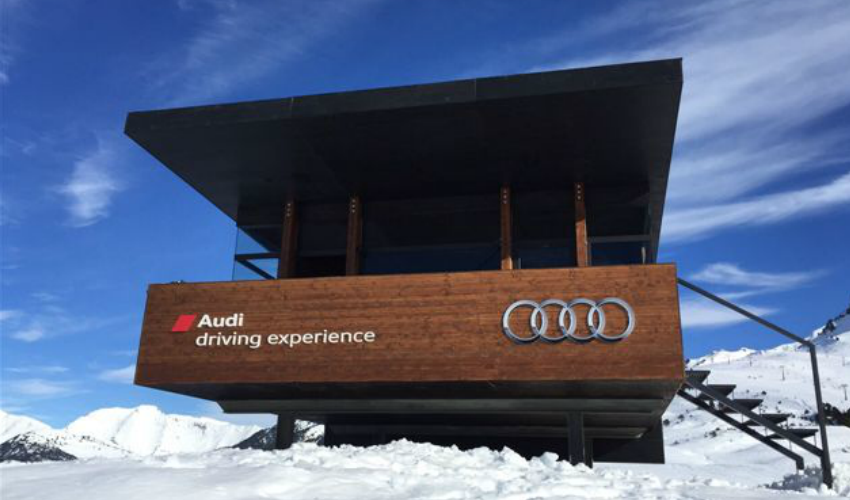 Edificio corporativo  AUDI DIRVING